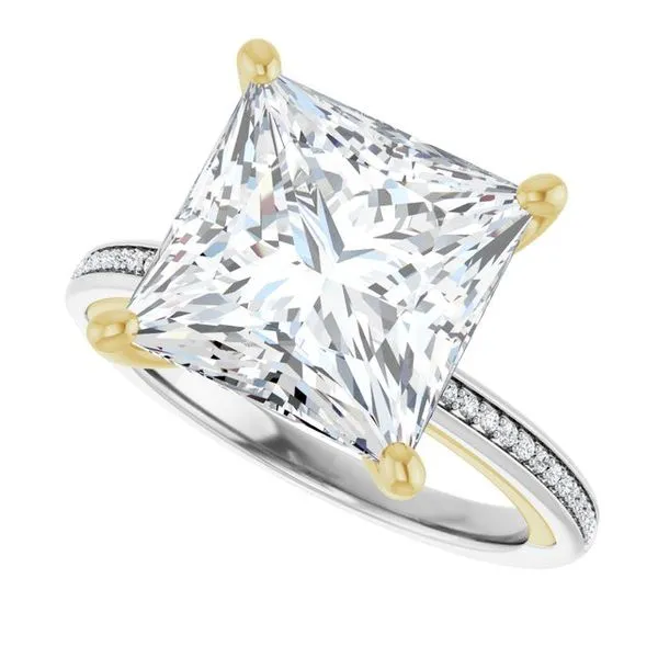 Solitaire Engagement Ring Image 5 J. West Jewelers Round Rock, TX