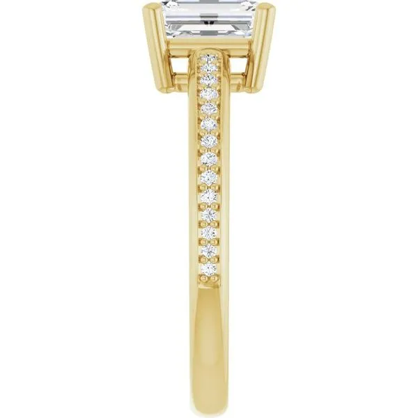 Solitaire Engagement Ring Image 4 Northwood Jewelers Northwood, OH