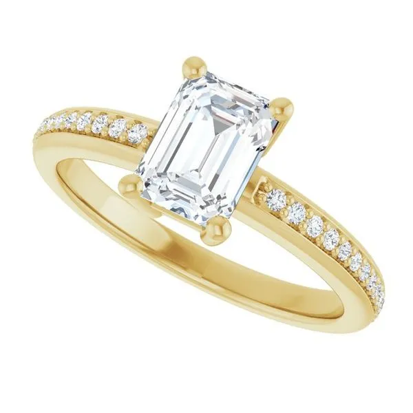 Solitaire Engagement Ring Image 5 Northwood Jewelers Northwood, OH