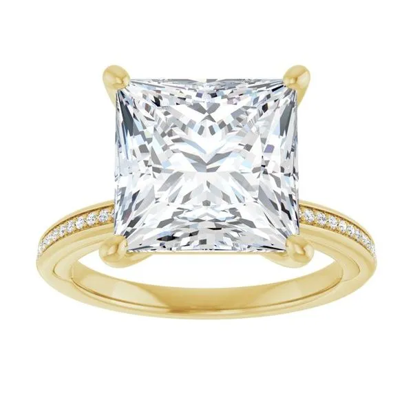 Solitaire Engagement Ring Image 3 Ask Design Jewelers Olean, NY