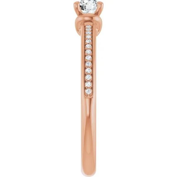 Solitaire Engagement Ring Image 4 Austin's Fine Diamonds & Jewelry Lyndhurst, NJ