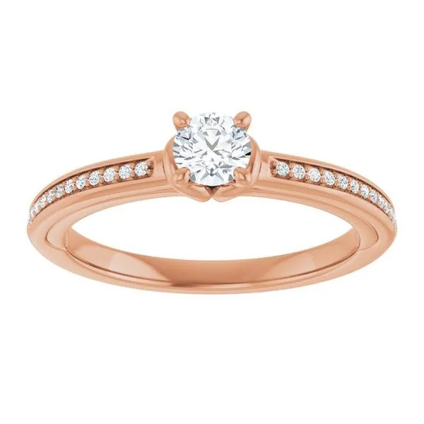Solitaire Engagement Ring Image 3 Robison Jewelry Co. Fernandina Beach, FL