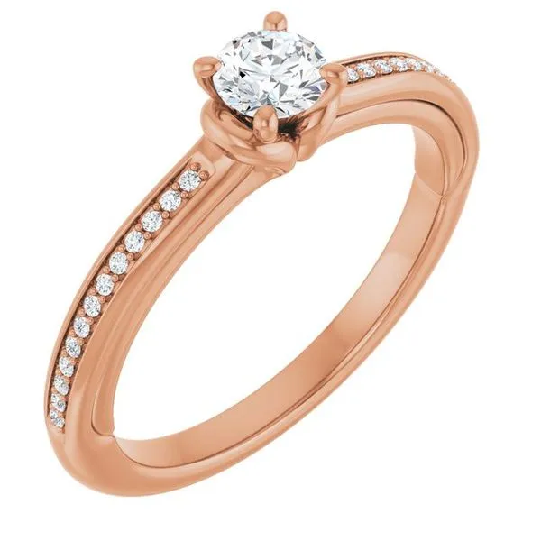 Solitaire Engagement Ring Don's Jewelry & Design Washington, IA
