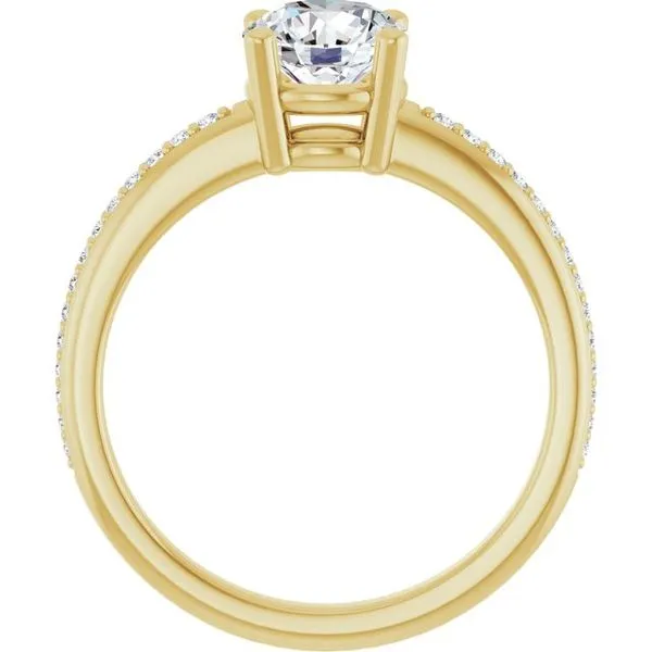 Solitaire Engagement Ring Image 2 Clater Jewelers Louisville, KY