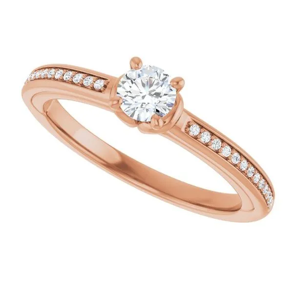 Solitaire Engagement Ring Image 5 Witt's Jewelry Wayne, NE