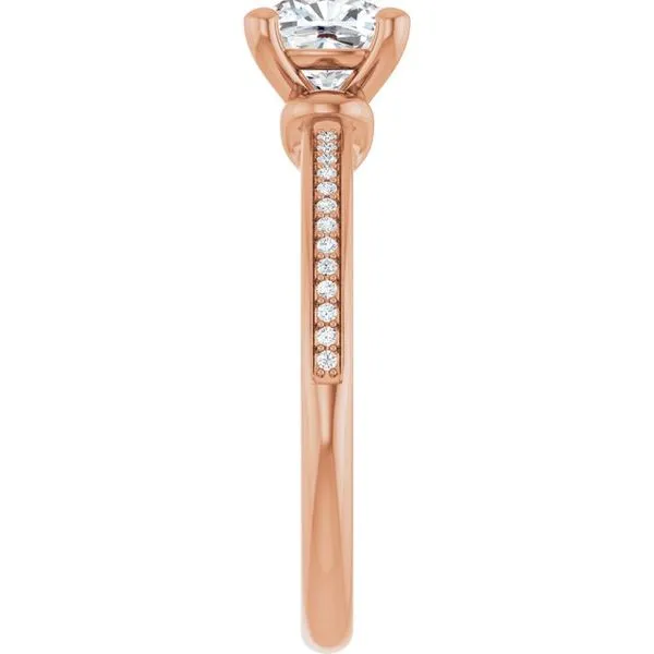 Solitaire Engagement Ring Image 4 Arezzo Jewelers Elmwood Park, IL