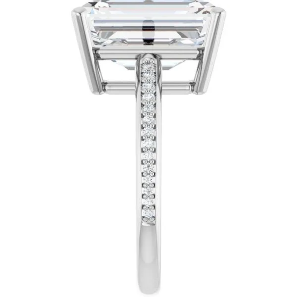 Solitaire Engagement Ring Image 4 Northwood Jewelers Northwood, OH