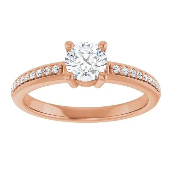 Solitaire Engagement Ring Image 3 The Jewelry Source El Segundo, CA