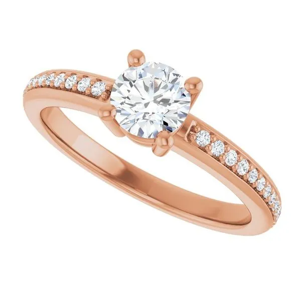 Solitaire Engagement Ring Image 5 House of Silva Wooster, OH