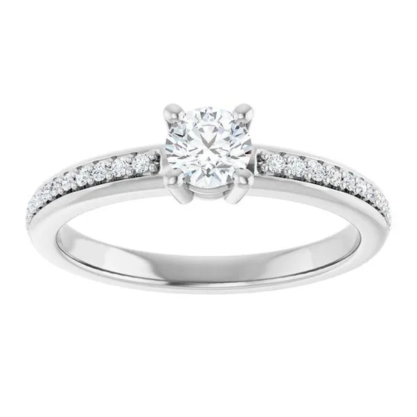 Solitaire Engagement Ring Image 3 The Ring Austin Round Rock, TX