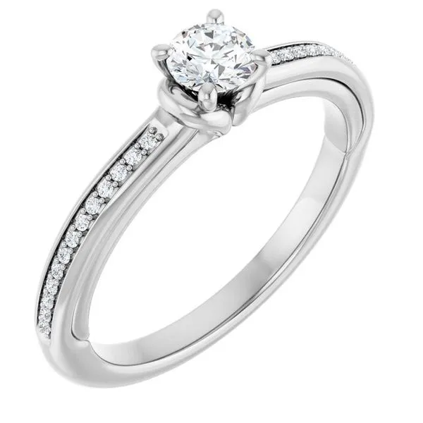 Solitaire Engagement Ring Don's Jewelry & Design Washington, IA