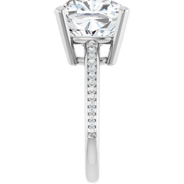 Solitaire Engagement Ring Image 4 Arezzo Jewelers Elmwood Park, IL