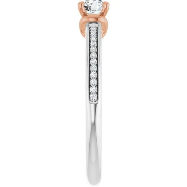 Solitaire Engagement Ring Image 4 J. West Jewelers Round Rock, TX