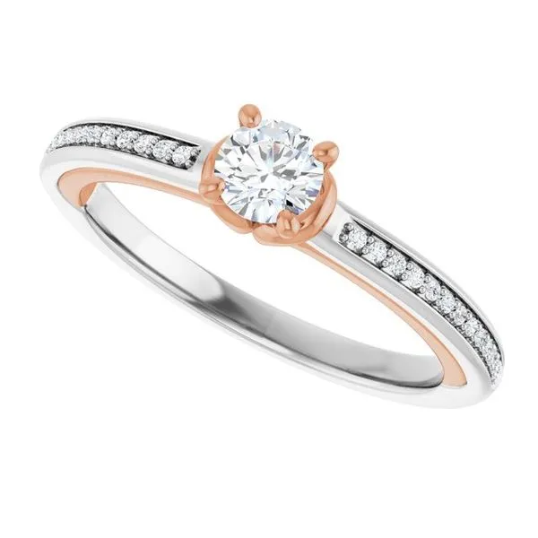 Solitaire Engagement Ring Image 5 J. West Jewelers Round Rock, TX