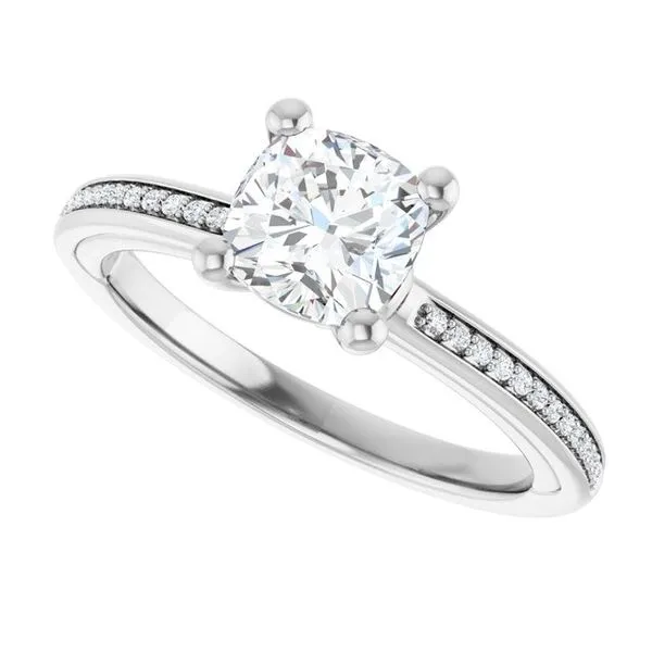 Solitaire Engagement Ring Image 5 Jimmy Smith Jewelers Decatur, AL