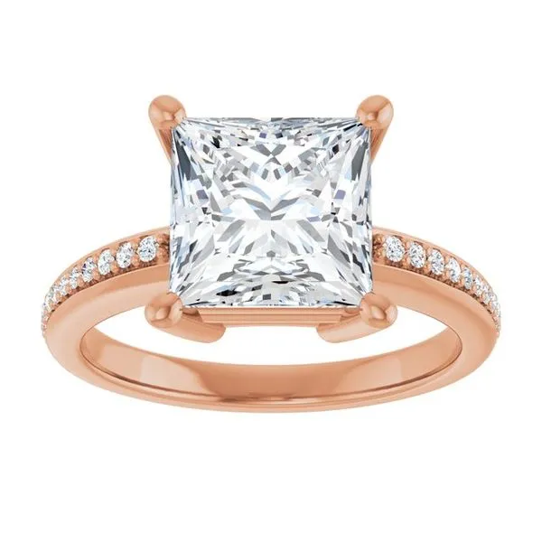 Solitaire Engagement Ring Image 3 Jimmy Smith Jewelers Decatur, AL