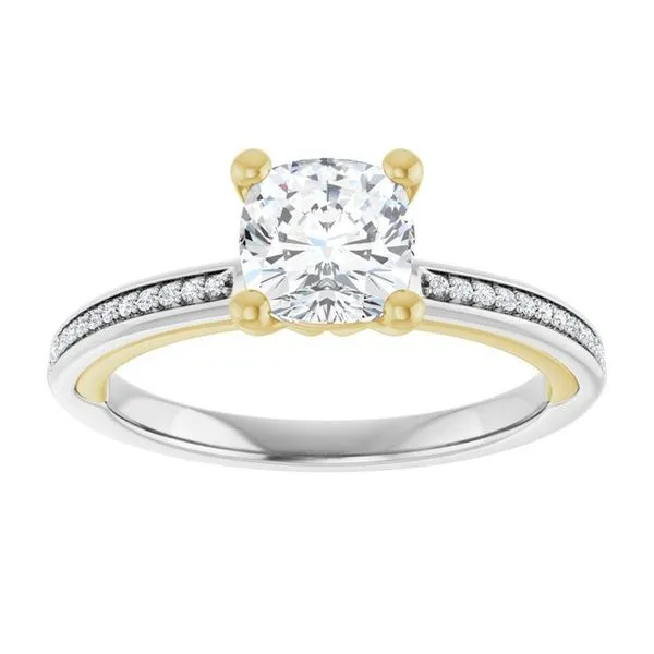 Solitaire Engagement Ring Image 3 J. West Jewelers Round Rock, TX
