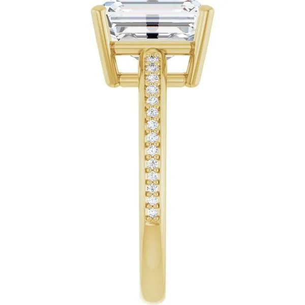 Solitaire Engagement Ring Image 4 Austin's Fine Diamonds & Jewelry Lyndhurst, NJ