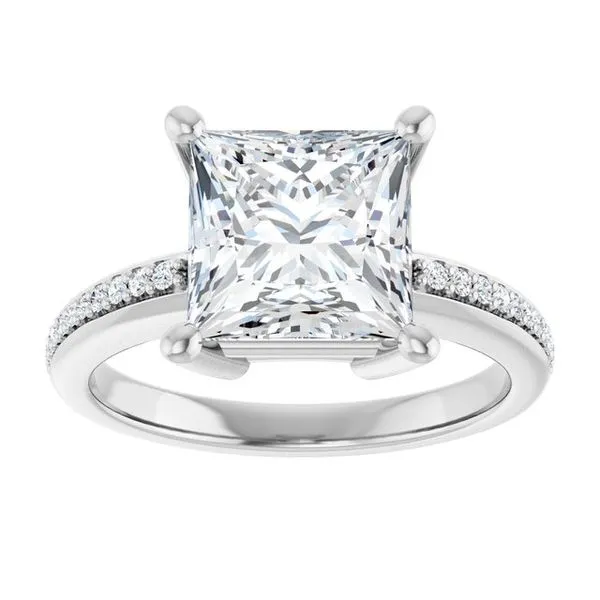 Solitaire Engagement Ring Image 3 Robison Jewelry Co. Fernandina Beach, FL