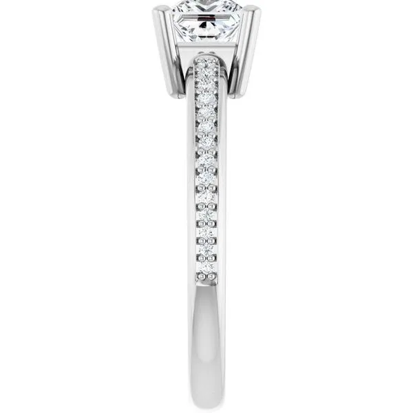 Solitaire Engagement Ring Image 4 Michael Szwed Jewelers Longmeadow, MA