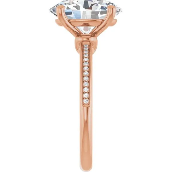 Solitaire Engagement Ring Image 4 J. West Jewelers Round Rock, TX