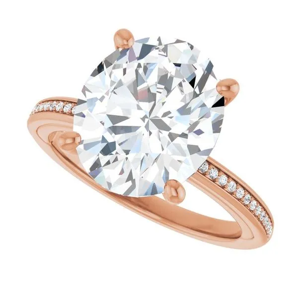 Solitaire Engagement Ring Image 5 J. West Jewelers Round Rock, TX