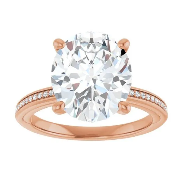 Solitaire Engagement Ring Image 3 The Jewelry Source El Segundo, CA