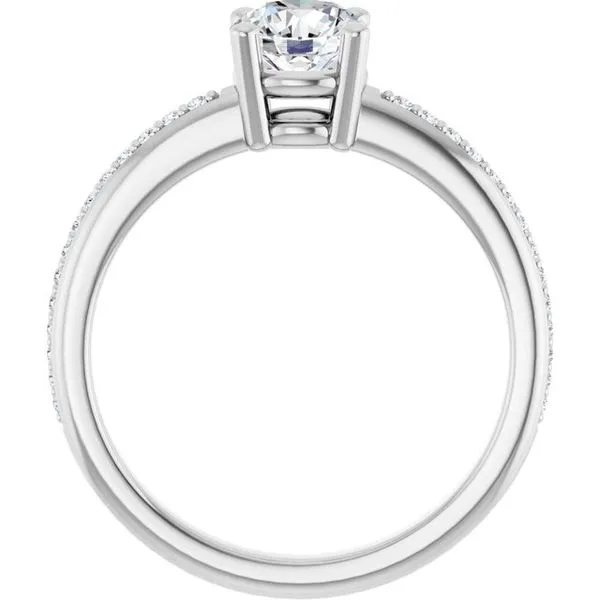 Solitaire Engagement Ring Image 2 House of Silva Wooster, OH