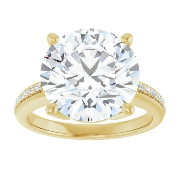 Solitaire Engagement Ring Image 3 Arezzo Jewelers Elmwood Park, IL