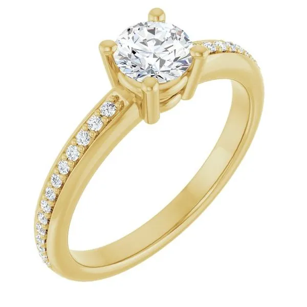 Solitaire Engagement Ring The Ring Austin Round Rock, TX