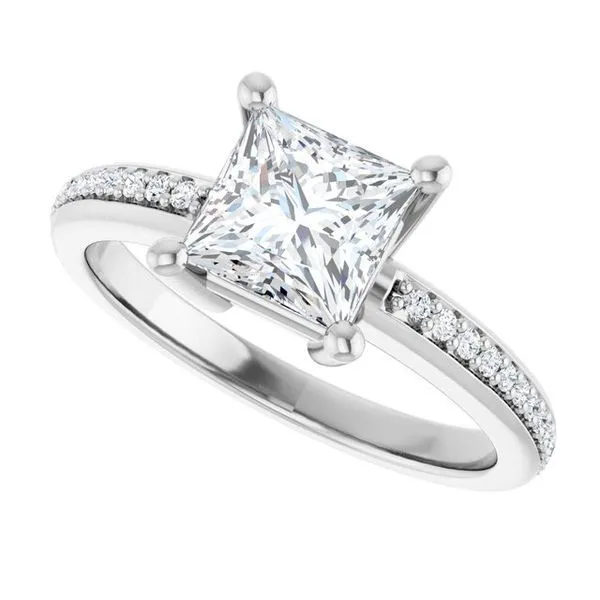 Solitaire Engagement Ring Image 5 Arezzo Jewelers Elmwood Park, IL