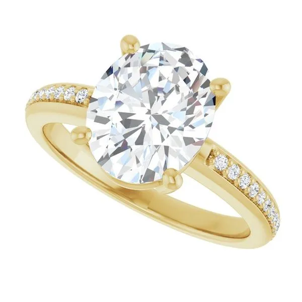 Solitaire Engagement Ring Image 5 Northwood Jewelers Northwood, OH