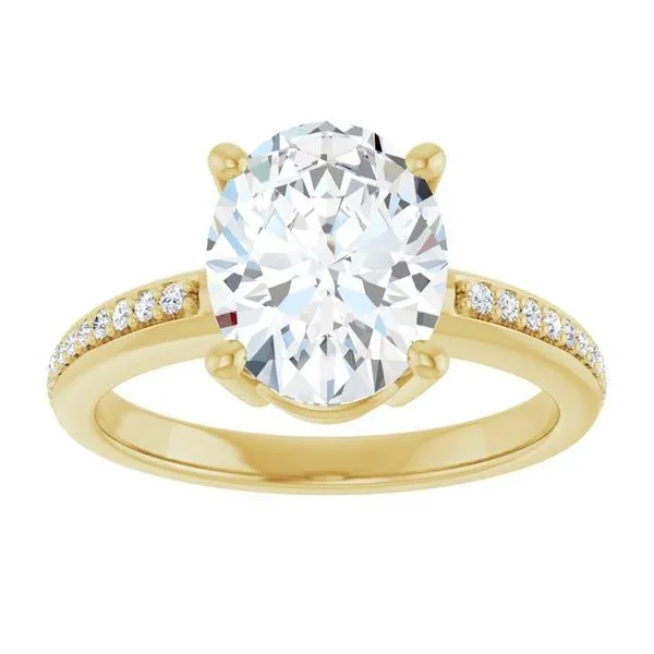 Solitaire Engagement Ring Image 3 Les Olson Jewelers Palm Harbor, FL