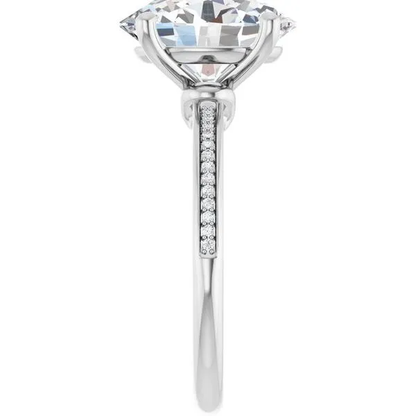 Solitaire Engagement Ring Image 4 Arezzo Jewelers Elmwood Park, IL