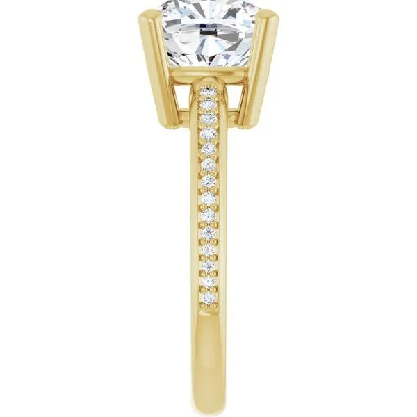 Solitaire Engagement Ring Image 4 House of Silva Wooster, OH