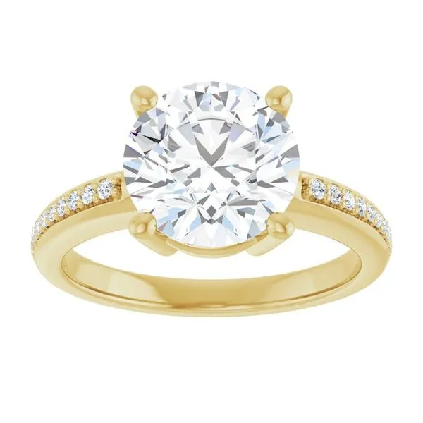 Solitaire Engagement Ring Image 3 Clater Jewelers Louisville, KY