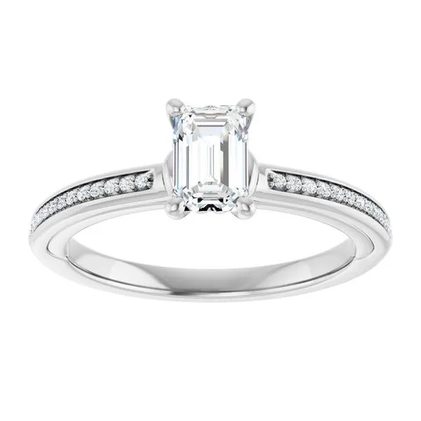 Solitaire Engagement Ring Image 3 Northwood Jewelers Northwood, OH