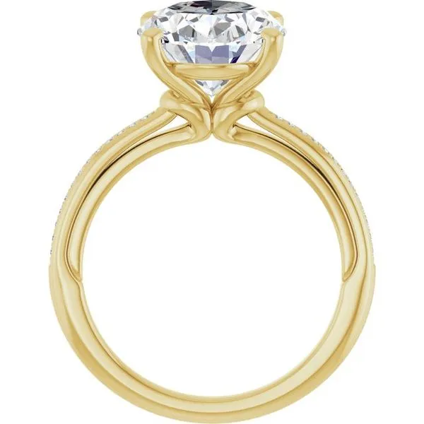 Solitaire Engagement Ring Image 2 Arezzo Jewelers Elmwood Park, IL