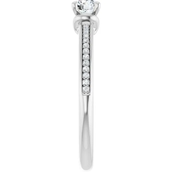 Solitaire Engagement Ring Image 4 Arezzo Jewelers Elmwood Park, IL