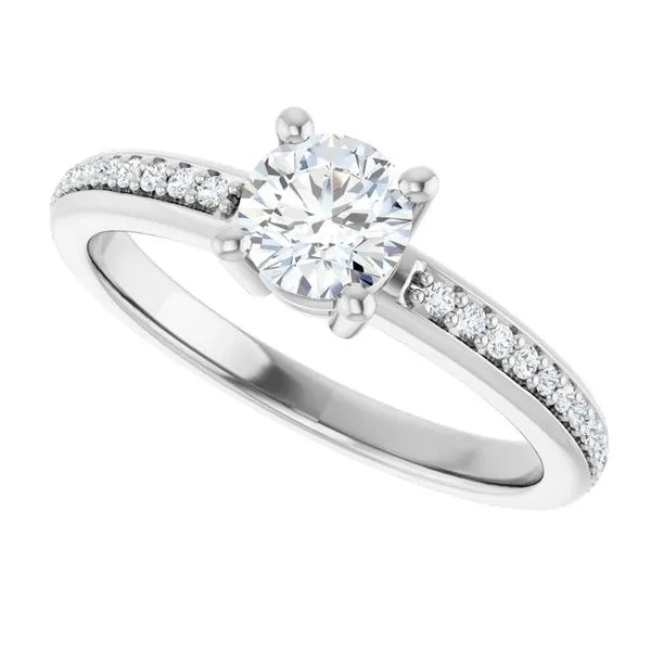 Solitaire Engagement Ring Image 5 Austin's Fine Diamonds & Jewelry Lyndhurst, NJ
