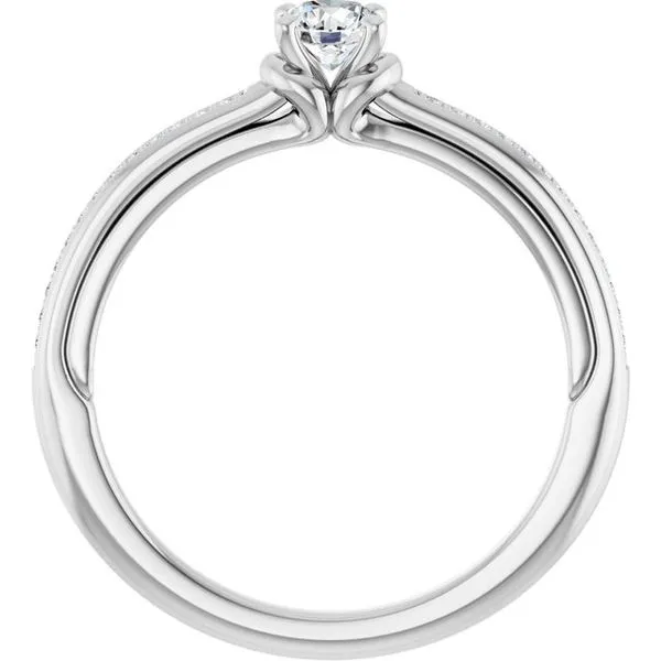 Solitaire Engagement Ring Image 2 Northwood Jewelers Northwood, OH