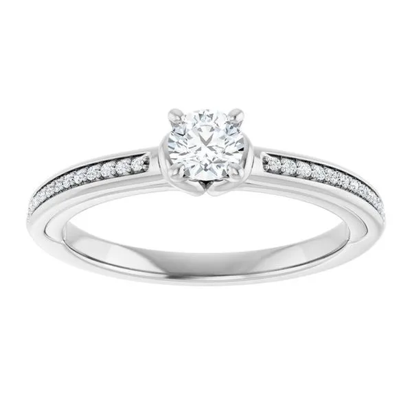 Solitaire Engagement Ring Image 3 Austin's Fine Diamonds & Jewelry Lyndhurst, NJ