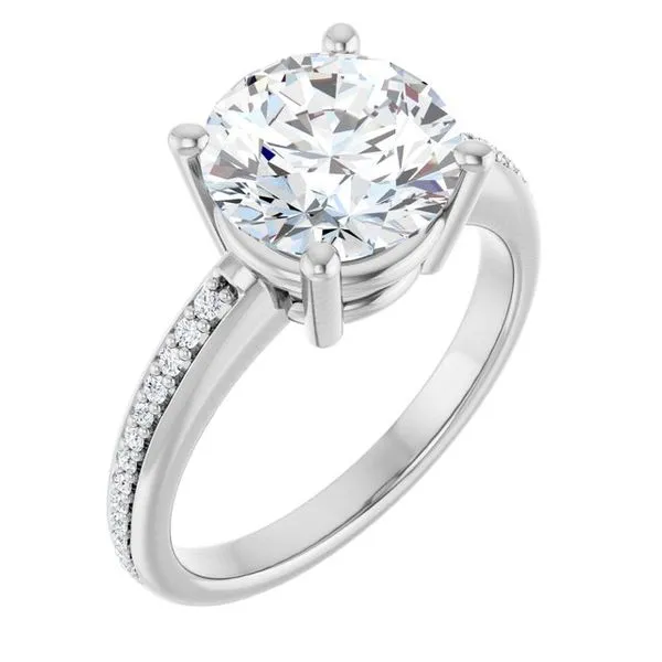 Solitaire Engagement Ring Michael Szwed Jewelers Longmeadow, MA