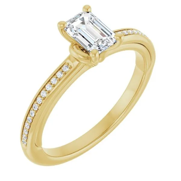 Solitaire Engagement Ring The Ring Austin Round Rock, TX