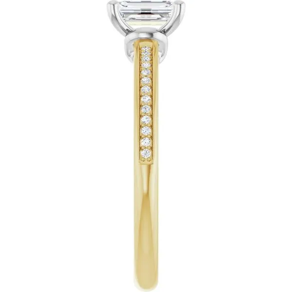 Solitaire Engagement Ring Image 4 Northwood Jewelers Northwood, OH