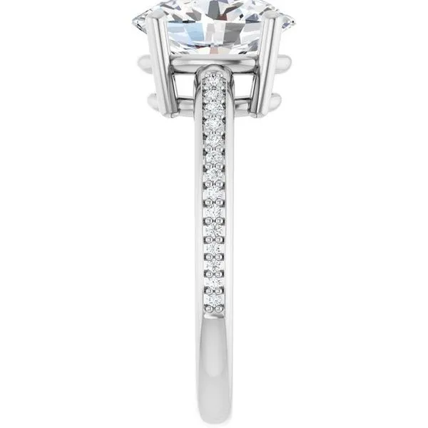 Solitaire Engagement Ring Image 4 Northwood Jewelers Northwood, OH