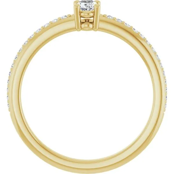 Solitaire Engagement Ring Image 2 Vulcan's Forge LLC KANSAS CITY, MO