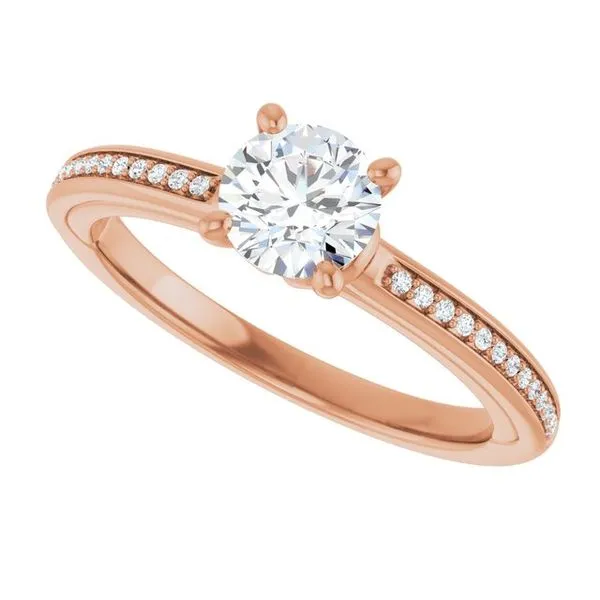 Solitaire Engagement Ring Image 5 Northwood Jewelers Northwood, OH