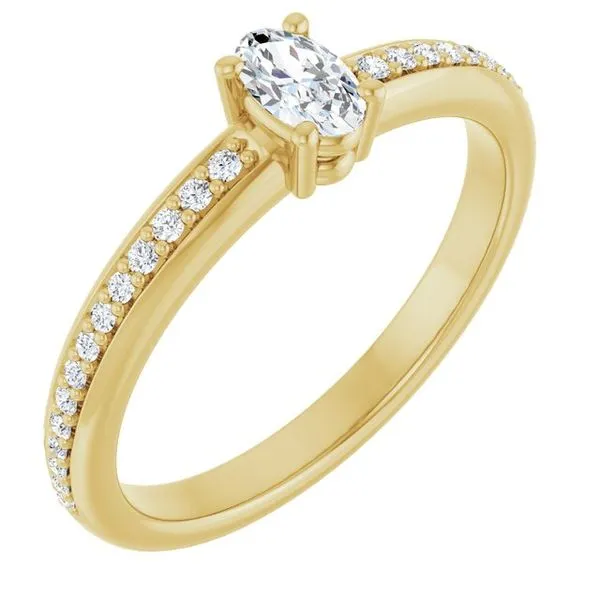 Solitaire Engagement Ring The Ring Austin Round Rock, TX