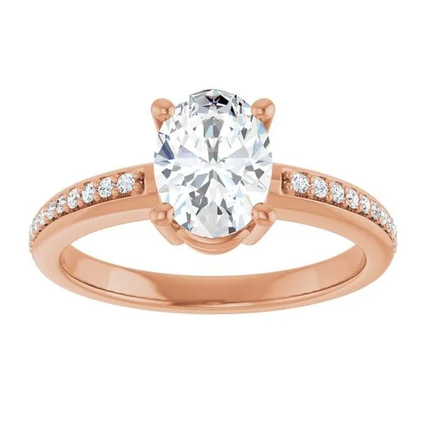 Accented Engagement Ring Image 3 Mark Jewellers La Crosse, WI